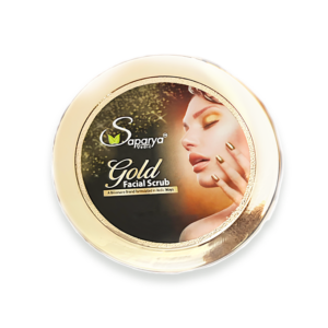 Natural Face Glow Scrub | Gold Facial Scrub